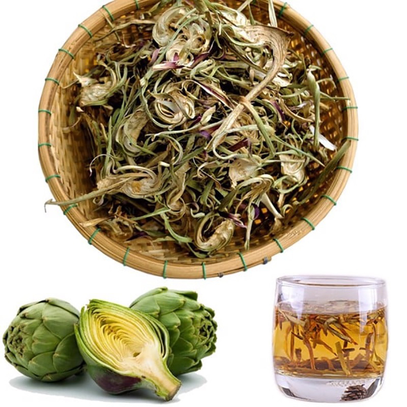 Bông Atiso, Hoa Atiso Nguyên Chất Sấy Khô, Thanh Nhiệt ( Khô, Sạch, Đẹp ) Hàng Loại 1