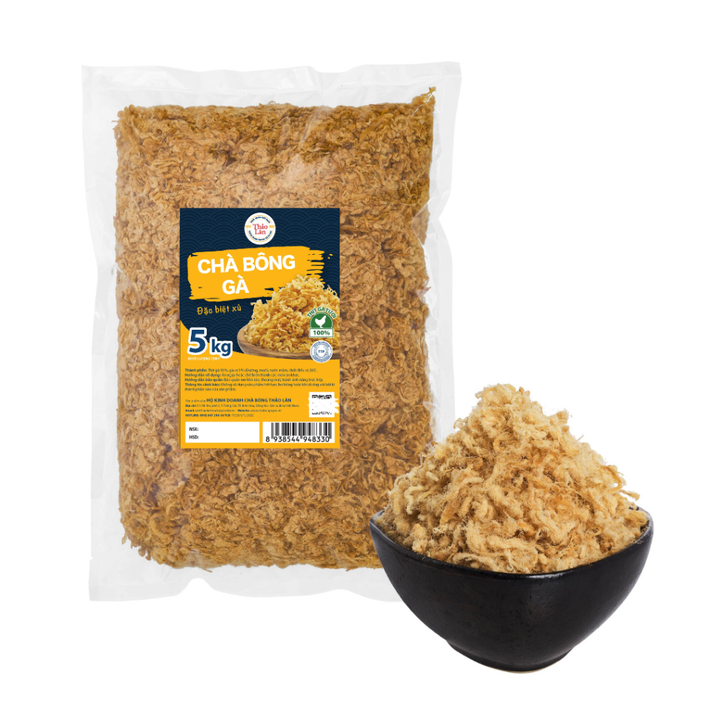 CHÀ BÔNG ĐẶC BIỆT XÙ SƠ THẢO LÀN FOODS 5KG