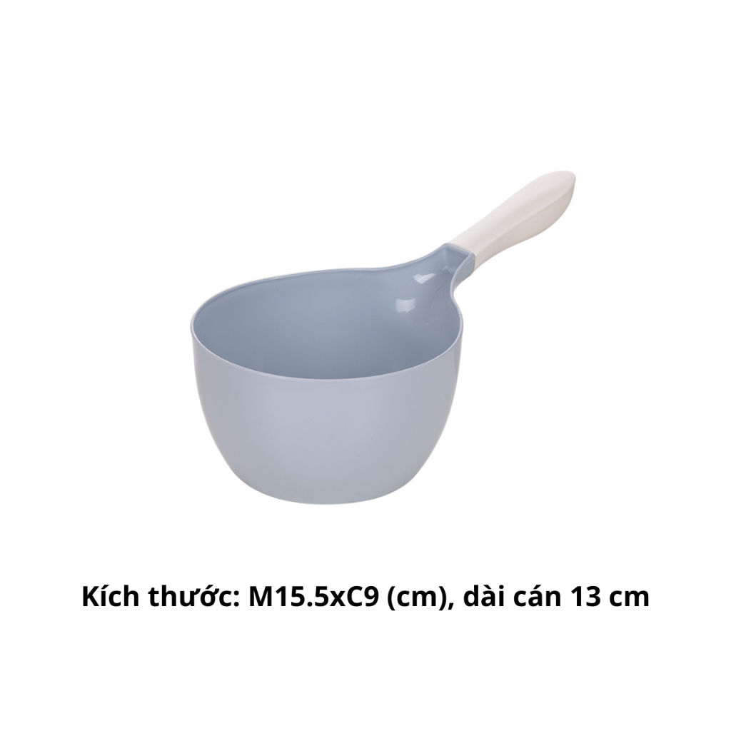 Gáo tắm, Gáo múc nước, Gáo đong rượu, Gáo Cán Ghép Chính Hãng VIỆT NHẬT (Mã 6118)