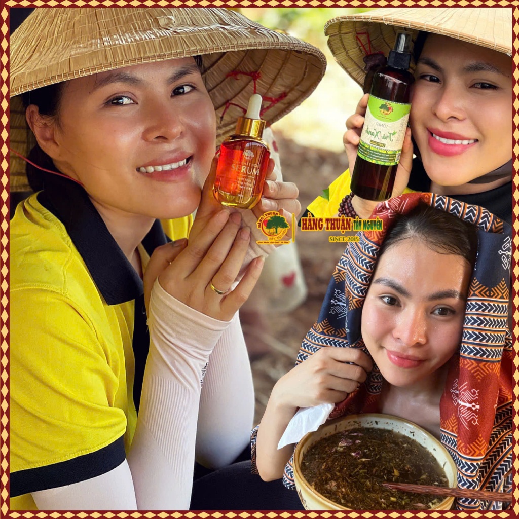 Combo Chăm Sóc Da Mặt Hằng Thuận Tây Nguyên - Bộ Cơ Bản