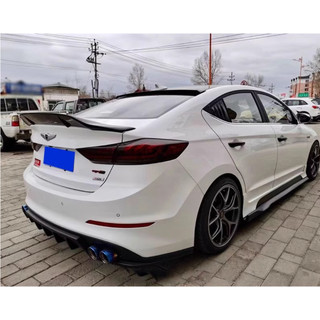 Đuôi gió Hyundai Elantra Đời 2016 - 2021 Mẫu Cánh Gió Thể Thao Liền Cốp