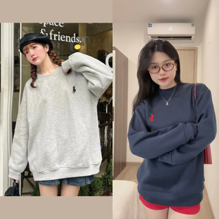 Áo nỉ Sweater Nam Nữ, Họa tiết thêu ngự, Chất liệu nỉ lót bông dày dặn, Thời Trang Thu đông Unisex