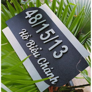 Bảng số nhà sang trọng, ngoài trời