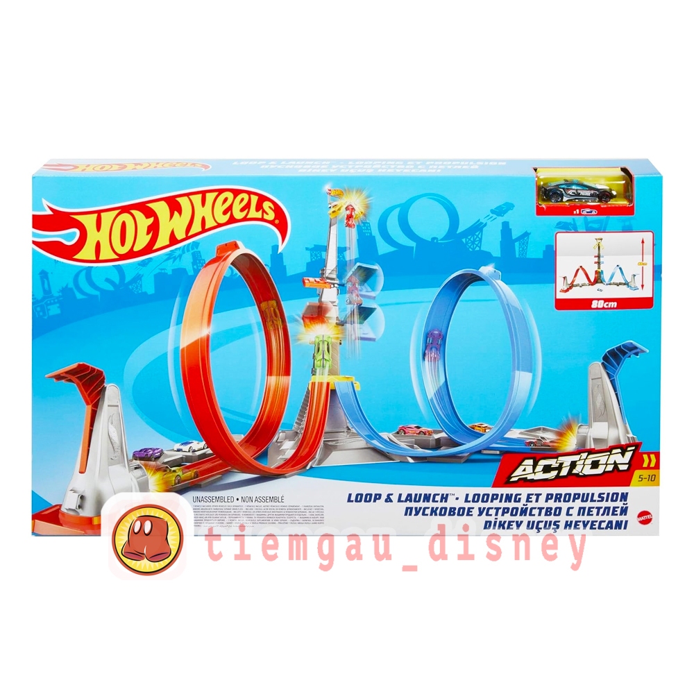 Đồ Chơi HOT WHEELS Đường Đua Vòng Lặp Tốc Độ Trên Cao - Hot Wheels Loop ...