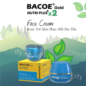 Kem Trẻ Hóa Phục Hồi Da Hư Tổn Bacoe GOLD Kem Bacoe GOLD