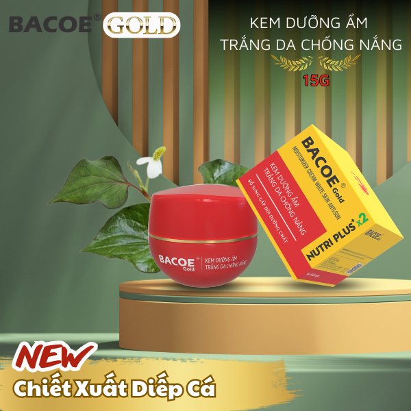 [BACOE GOLD] Kem Dưỡng Ẩm Trắng Da Chống Nắng Kem BACOE GOLD Kem dưỡng ẩm BACOE GOLD