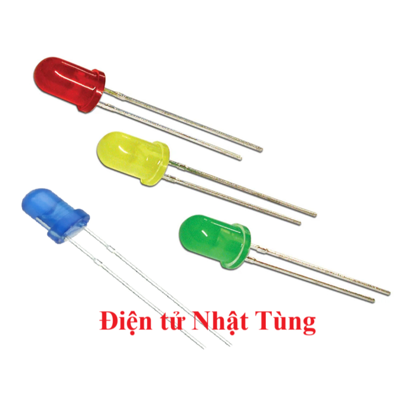 LED 5MM PHỦ ĐỦ CÁC LOẠI MÀU - CHÂN DÀI, LED SIÊU SÁNG – 10 CON | Shopee ...
