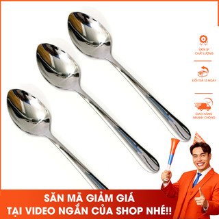 Combo 3 Thìa inox tiện lợi cho cả gia đình