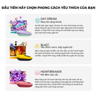Chuột không dây bluetooth Logitech POP Mouse - Emoji tùy chỉnh, SilentTouch giảm ồn