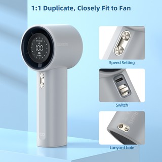 Vỏ bảo vệ quạt mini Goojodoq bằng silicon, quạt cầm tay cầm tay, quạt tốc độ cao, vỏ silicon