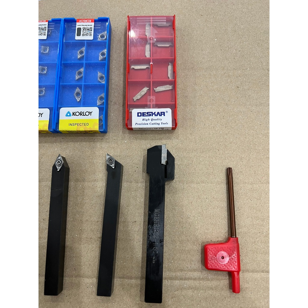 Bộ cán dao tiện cơ Bida cho máy tiện MiNi mảnh dao chip tiên cơ Bi a chip hàng ngon giá rẻ