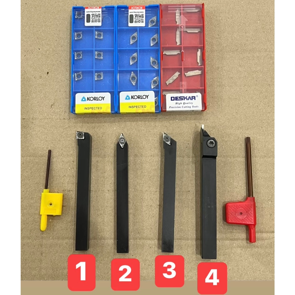 Bộ cán dao tiện cơ Bida cho máy tiện MiNi mảnh dao chip tiên cơ Bi a chip hàng ngon giá rẻ