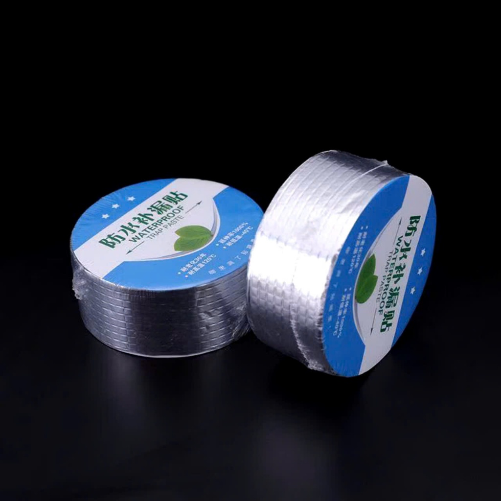 BĂNG KEO CHỐNG THẤM,  Cuộn 5 Mét Băng Keo Dán Rộng10cm, Miếng Siêu Dính, Chống Thấm Nước, Keo Chống Dột - BANGKEO