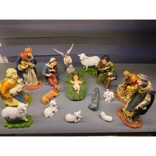 Bộ 14 Tượng Hang Đá Giáng Sinh – Đủ Nhân Vật, Đẹp Ý Nghĩa Cho Mùa Noel