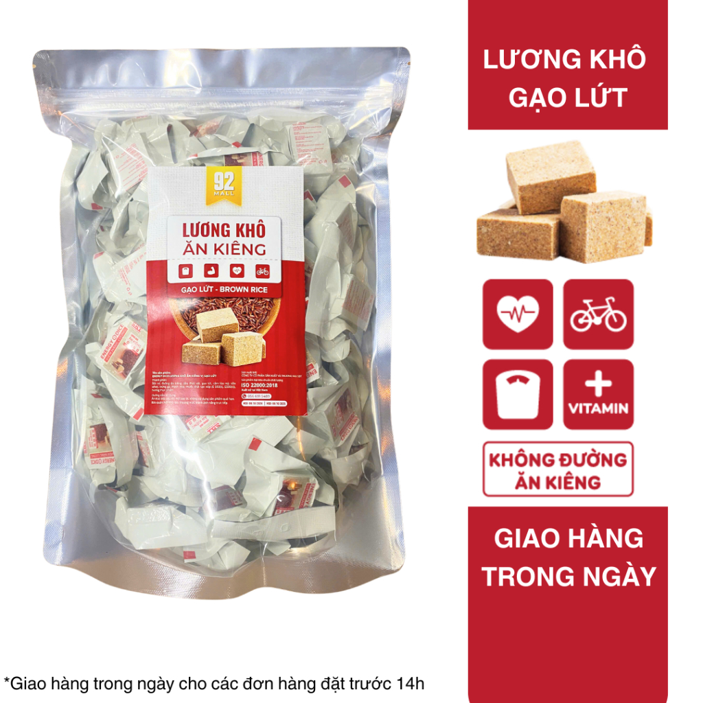 Lương Khô Gạo Lứt Ăn Kiêng Túi 1kg Đầy Đủ Dinh Dưỡng Dành Cho Ăn Kiêng ...