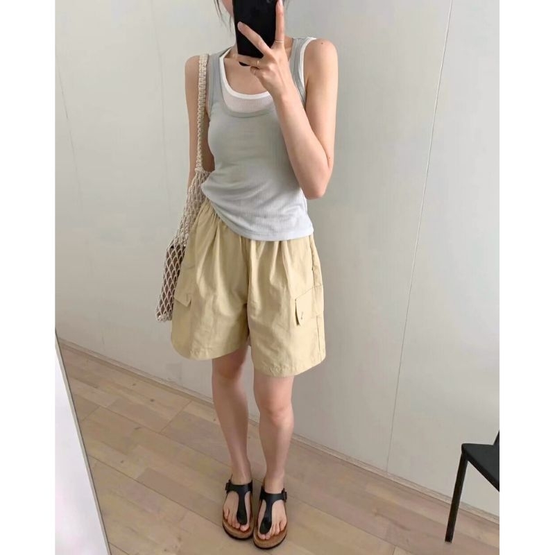 Quần Short Nam Nữ Kaki Túi Hộp 40-105Kg Bigsize trẻ trung thời trang