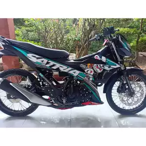 Tem rời xe RAIDER FI thỏ Oh-lins. Chỉnh sửa theo yêu cầu, mua để nhận quà. Decal chất lượng, bền đẹp