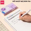 Bút Gel Xóa Được Deli Mực Xanh Đen Tím Bút Bi Mực Nước Bút Gel Bấm Ngòi 0.5mm, Viết Trơn Mượt Có Gôm