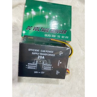 Đổi nguồn điện 24v - 12v, bộ đổi nguồn cho xe ô tô