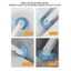 Bộ cọ vệ sinh toilet đa năng diệt vi khuẩn, Bàn chải vệ sinh siêu sạch , CỌ DÙNG 1 LẦN - COVESINH89
