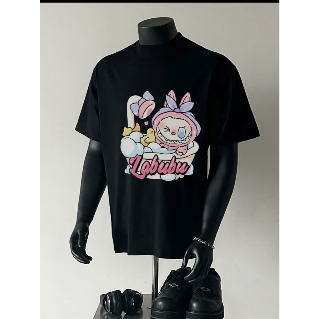 Áo thun Stee Cổ tròn LABUBU 06 Localbrand ICVCVNI Unisex