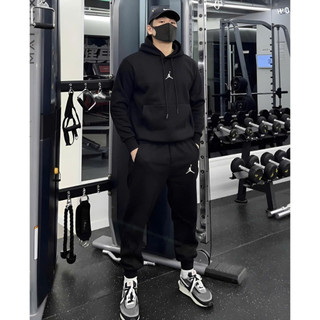 Set Bộ Nỉ Nam Thu Đông CHEPOL In Họa Tiết ( Áo Hoodie Đen + Quần Dài Đen ) Chất Nỉ Chân Cua Cao Cấp, Dày Dặn - CP_15333