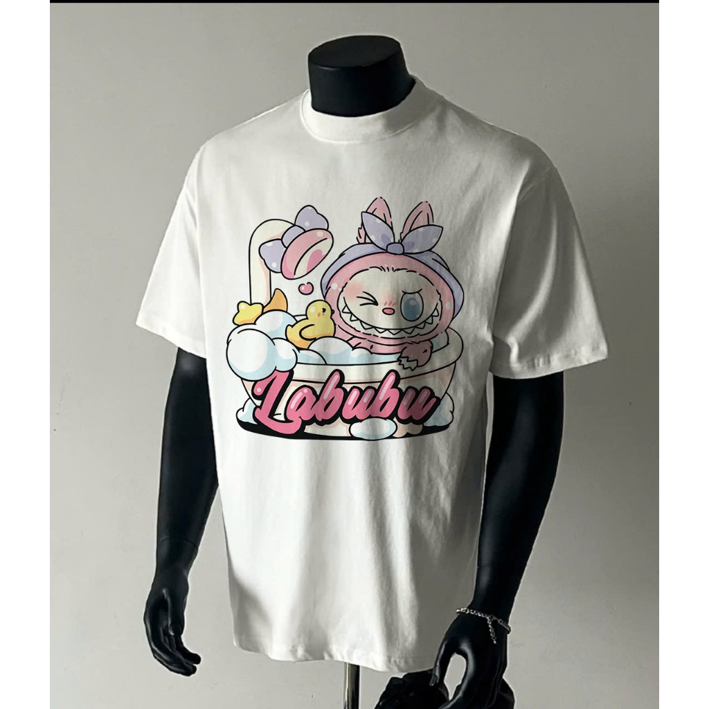 Áo thun Stee Cổ tròn LABUBU 07 Localbrand ICVCVNI Unisex