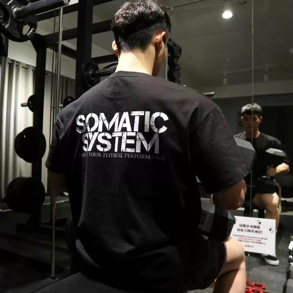 Áo thun Stee Cổ tròn SOMATIC Localbrand ICVCVNI Unisex