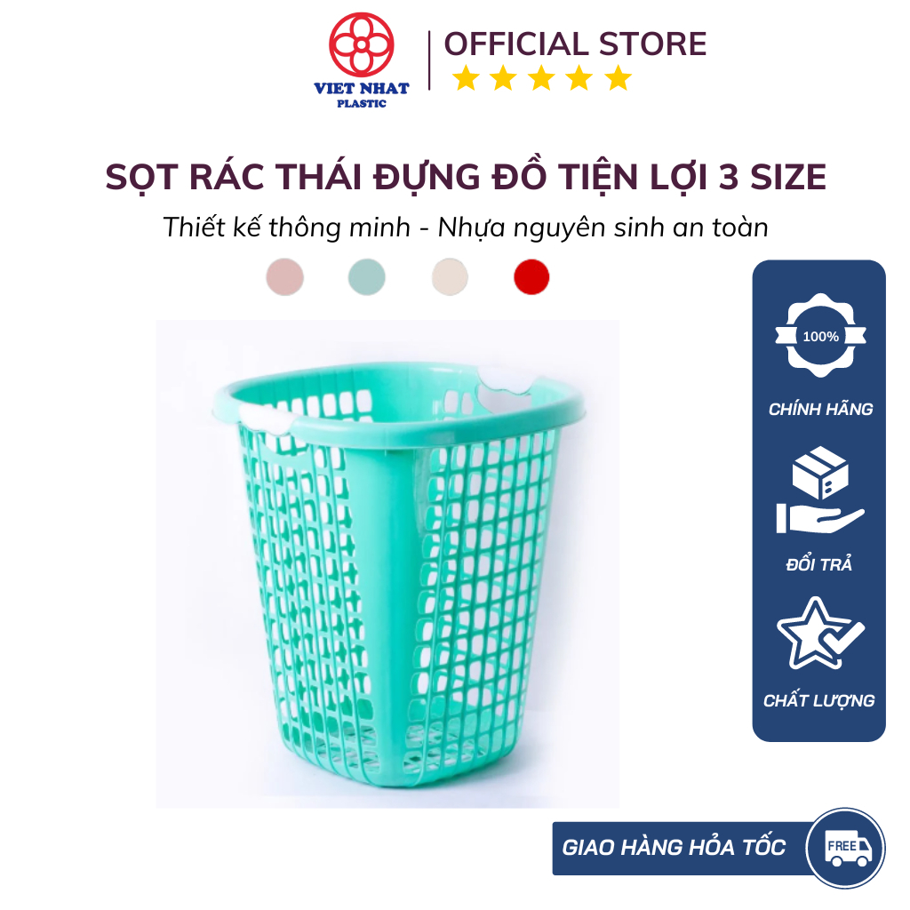 Sọt đựng quần áo, sọt đựng đồ cho bé 3 Size Chính Hãng VIỆT NHẬT