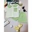 Bộ đồ cộc tay cổ lá sen cho bé Kunbaby xô muslin 2 lớp cao cấp mềm mại ,an toàn cho da bé size từ 0m-20kg.