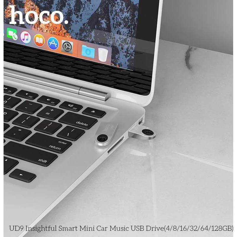 USB 2.0 cao cấp vỏ kim loại Hoco UD9  16GB / 32GB / 64GB - Hàng chính hãng