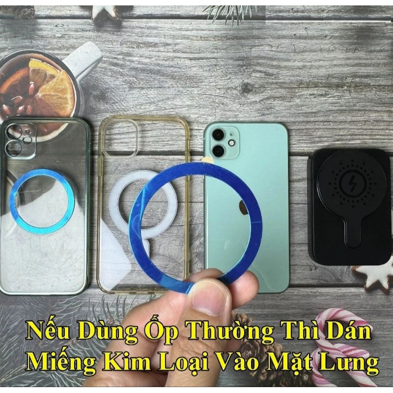 Sạc dự phòng không dây hoco J117A 10000mAh Sạc không dây 15W, QC 3.0 22.5W và TypeC PD 20W.
