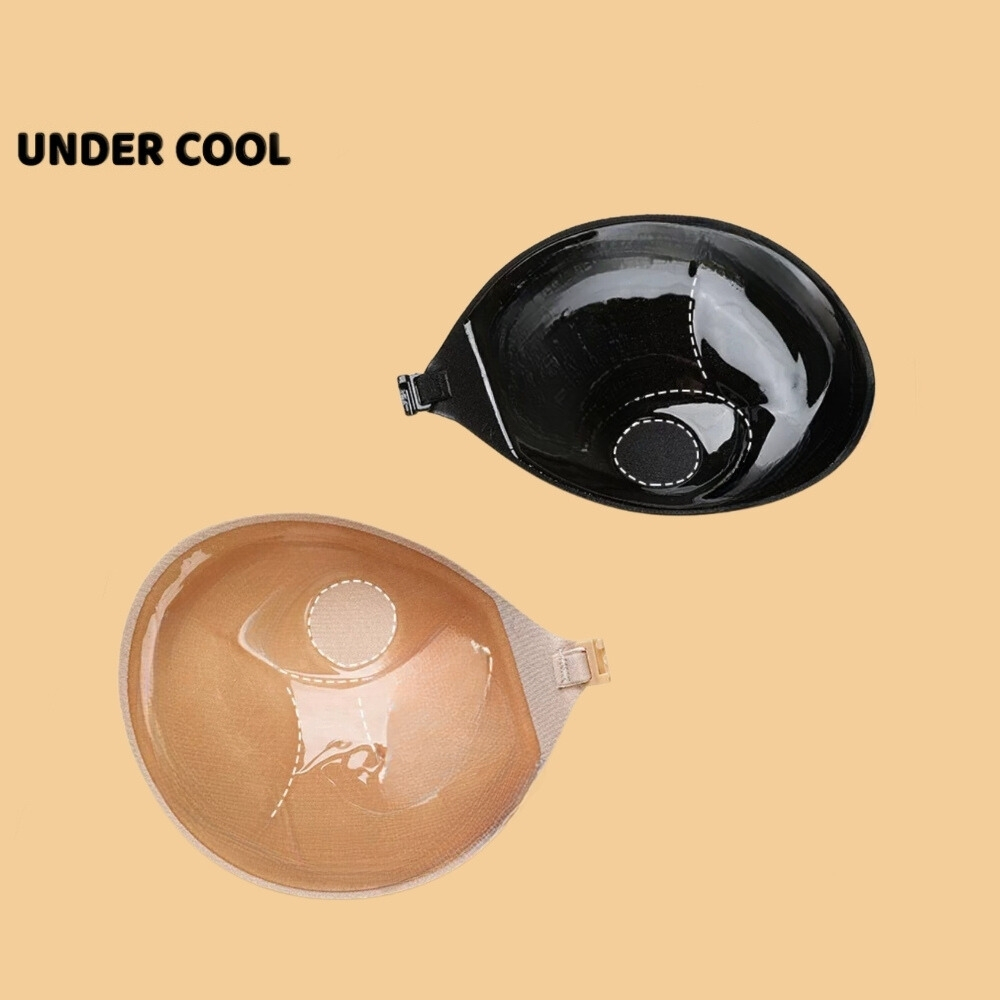 Miếng dán nâng ngực nữ UNDERCOOL, dán ngực silicon dày 5cm giúp nâng ngực, tạo khe vòng 1 căng tròn quyến rũ DT25