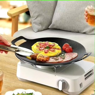 CHẢO GANG SIZE 34 , Chảo đá nướng chảo chống dính size 34 cm chảo đá chống dính hàn quốc chao đa nướng chảo nướng đá