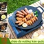 Chảo GANG nướng không dầu chống dính Hàn Quốc - CHẢO ĐÁ SIZE 34 - MÃ: CHAODA546