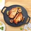 Chảo GANG nướng không dầu chống dính Hàn Quốc - CHẢO ĐÁ NƯỚNG NHÀ BẾP SIZE 34 - MÃ: CHAONHABEP34