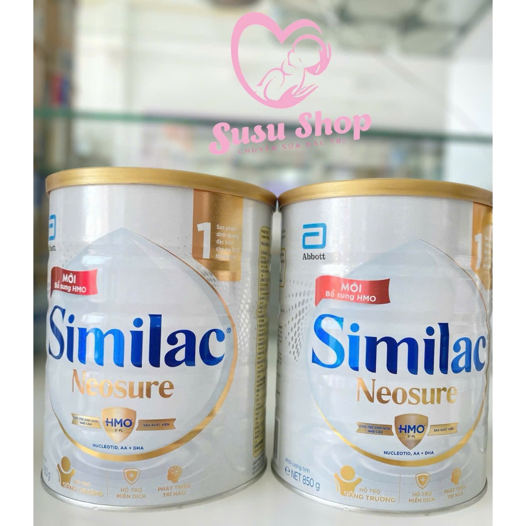 [MẪU MỚI] Sữa Similac Neosure 850g, dành cho trẻ nhẹ cân- sinh non ...