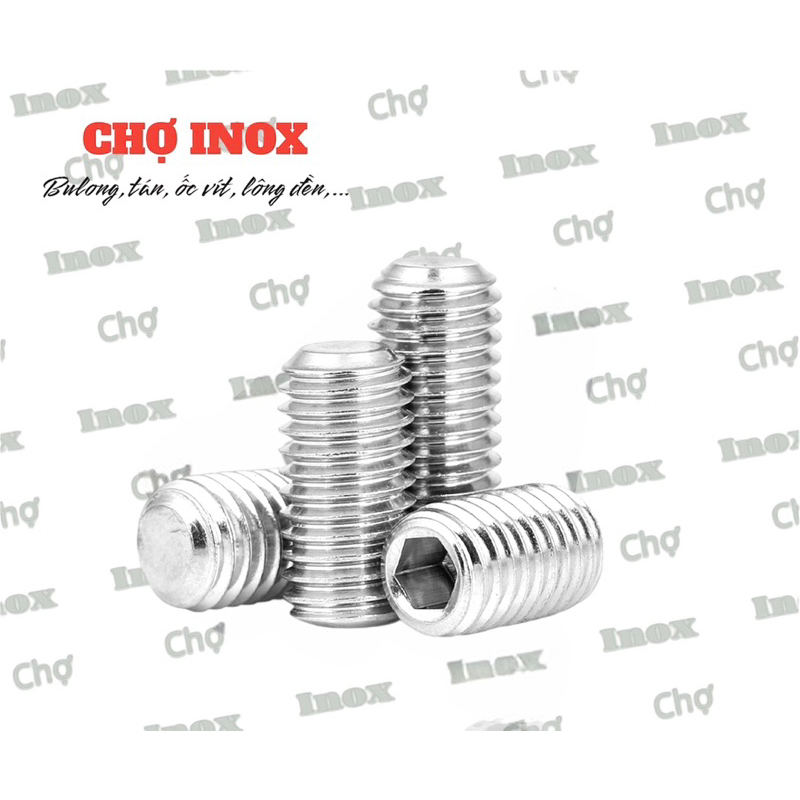 Ốc vít lục giác chìm INOX 304 M4, M5, M5, M6, M8 M10 M12 | Shopee Việt Nam