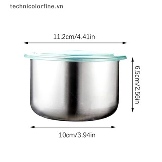 HỘP ĐỰNG THỰC PHẨM TRÒN 304 , 5 hộp INOX tròn có nắp tròn đựng bảo quản thực phẩm Inox 304 có nắp đậy tiện dụng