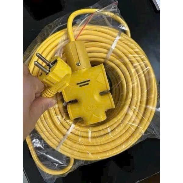 Cuộn Dây Điện Kèm Ổ Cắm- Phích Cắm Đúc Chịu Lực Cao Đa Năng - CUỘN DÂY ĐIỆN KÈM Ổ CẮM ĐA NĂNG