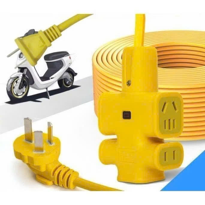 Cuộn Dây Điện Kèm Ổ Cắm- Phích Cắm Đúc Chịu Lực Cao Đa Năng - CUỘN DÂY ĐIỆN KÈM Ổ CẮM ĐA NĂNG