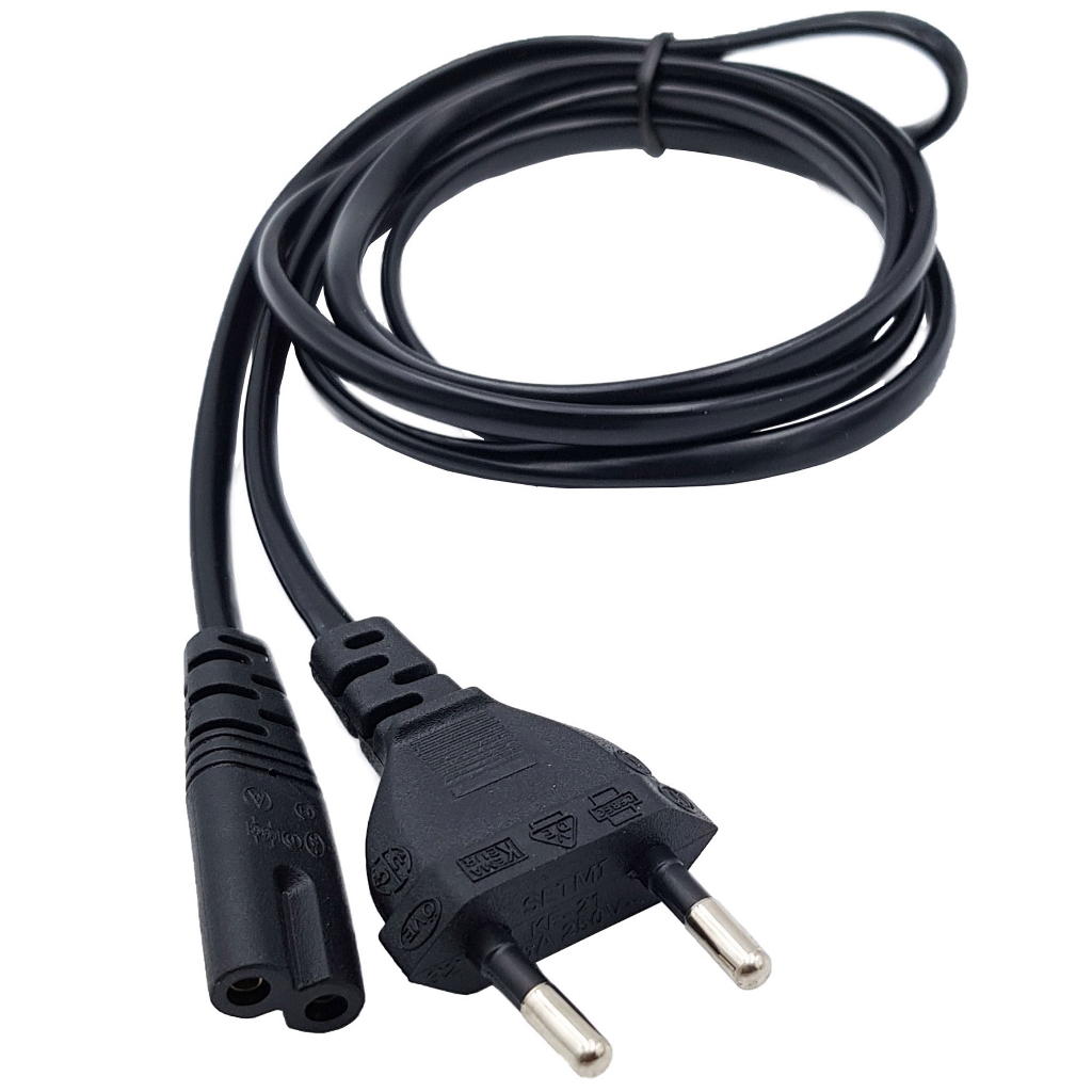 Dây Nguồn AC Dùng Để Cắm Nguồn Phun Xăm Jack Tròn Chuôi Số 8