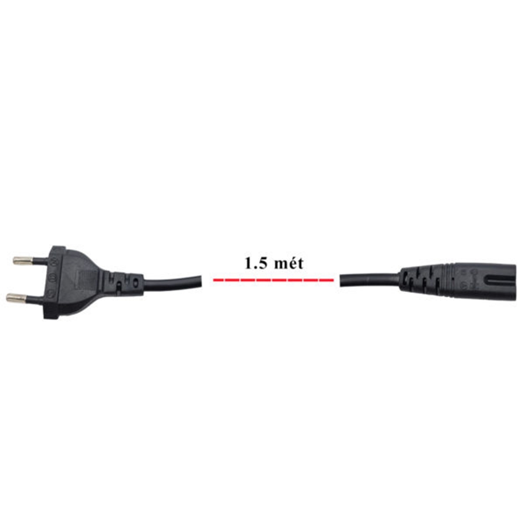 Dây Nguồn AC Dùng Để Cắm Nguồn Phun Xăm Jack Tròn Chuôi Số 8