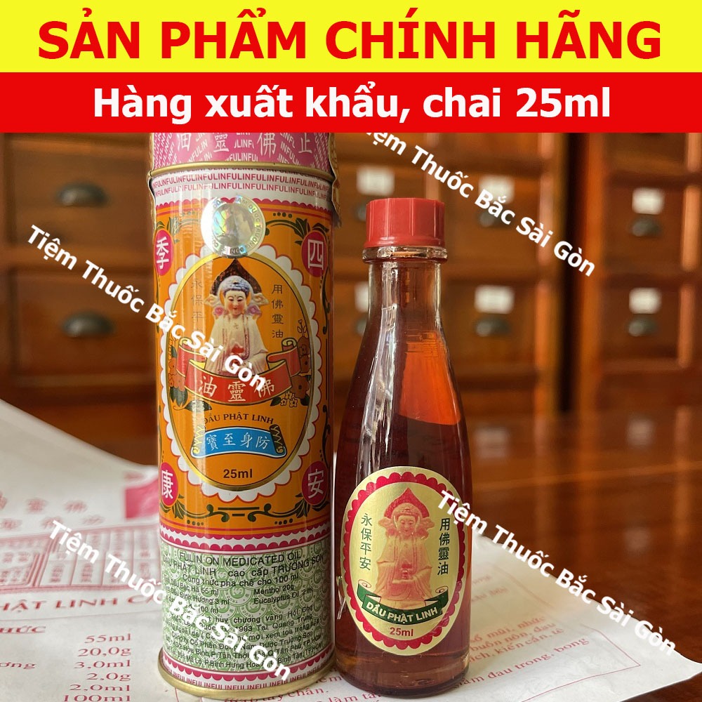 Dầu Phật Linh Trường Sơn 25ml ( Hàng Chuẩn Xuất Khẩu