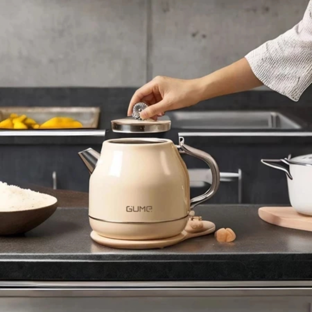 Ấm siêu tốc Gume Hàn Quốc GMEK-031 & GMEK-032 dung tích 1800l chất liệu siêu bền