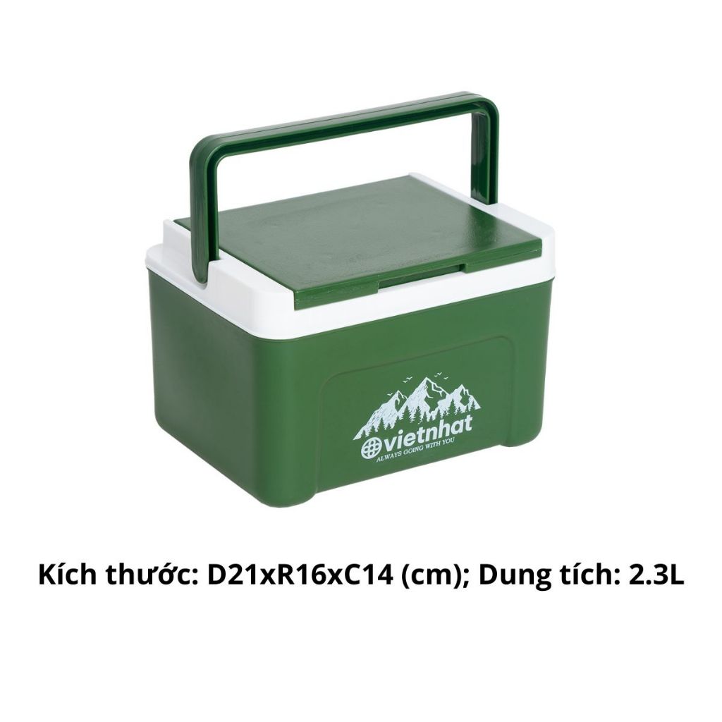 Phích Đá Vuông Thái 2,3L Chính Hãng VIỆT NHẬT (Mã 3932)