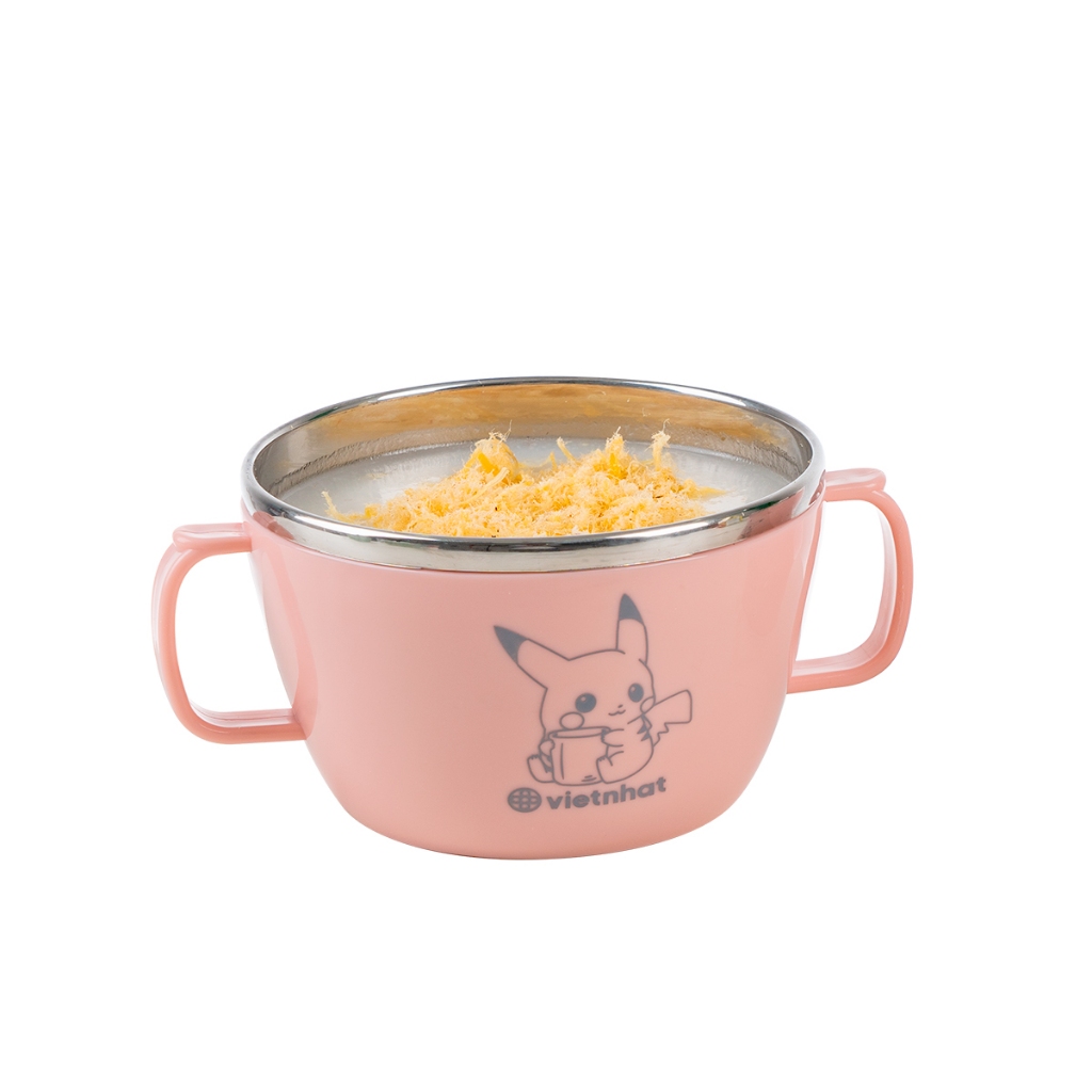 Cốc ăn dặm 2 quai có nắp Chính Hãng VIỆT NHẬT (Mã 6019)