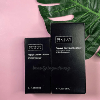 Sữa Rửa Mặt Tẩy Tế Bào Chết, Cân Bằng Độ Ẩm Revision Skincare Papaya Enzyme Cleanser