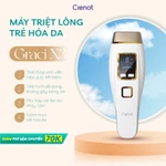 Máy triệt lông lạnh mini Crenot Graci X3 tẩy triệt lông vĩnh viễn vùng kín nữ bikini may triet long cam tay IPL tại nhà — ảnh 3