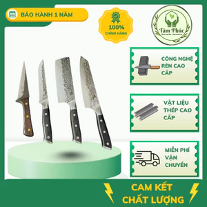Dao Vân Búa Akatsuki – Lọc Thịt, Lọc Xương, Sắc Bén, Bền Bỉ, Hoàn Hảo Cho Mọi Bếp!